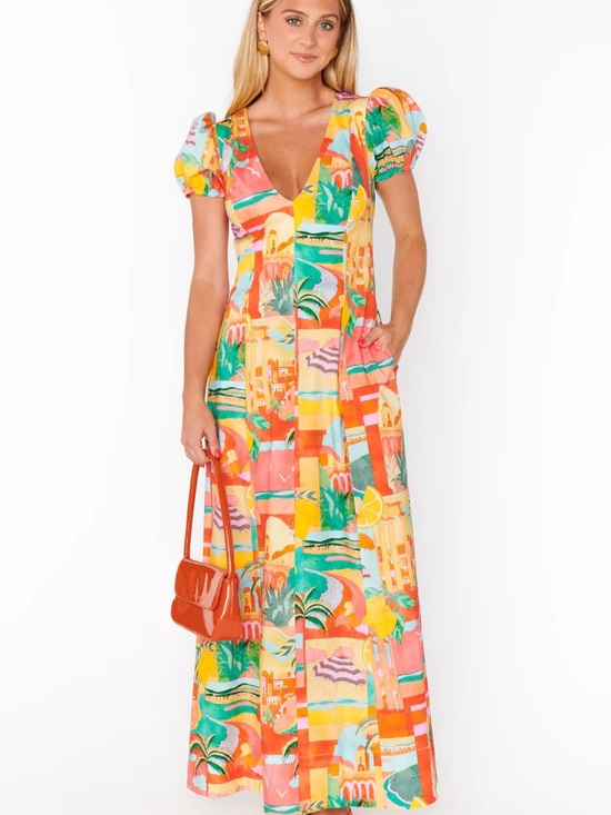 Show Me Your MuMu Dresses & Skirts - Show Me Your MuMu - NWT Winnie Maxi Dress - postcards from italia